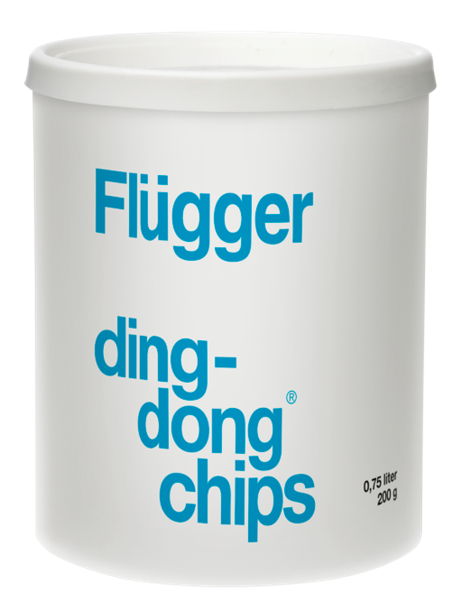 Flügger Ding-Dong Farvechips | Klar til indrøring i Ding Dong Lak