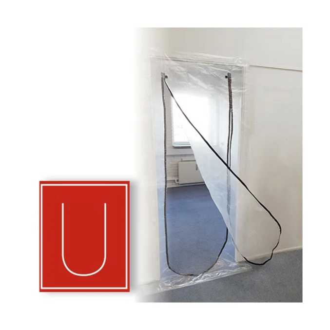 SPREHN støvdør - U-åbning - 220 x 112 cm - 1600309